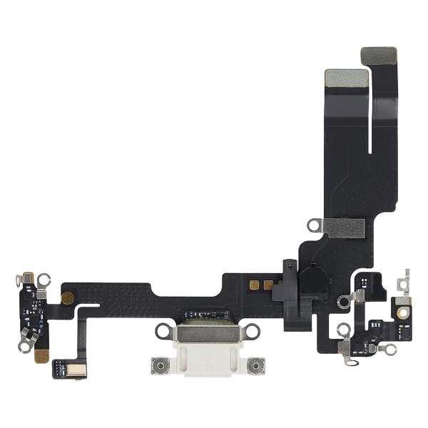 Iphone 14 ile Uyumlu Şarj Portu Esnek Kablosu Premium Starlight ile Uyumlu