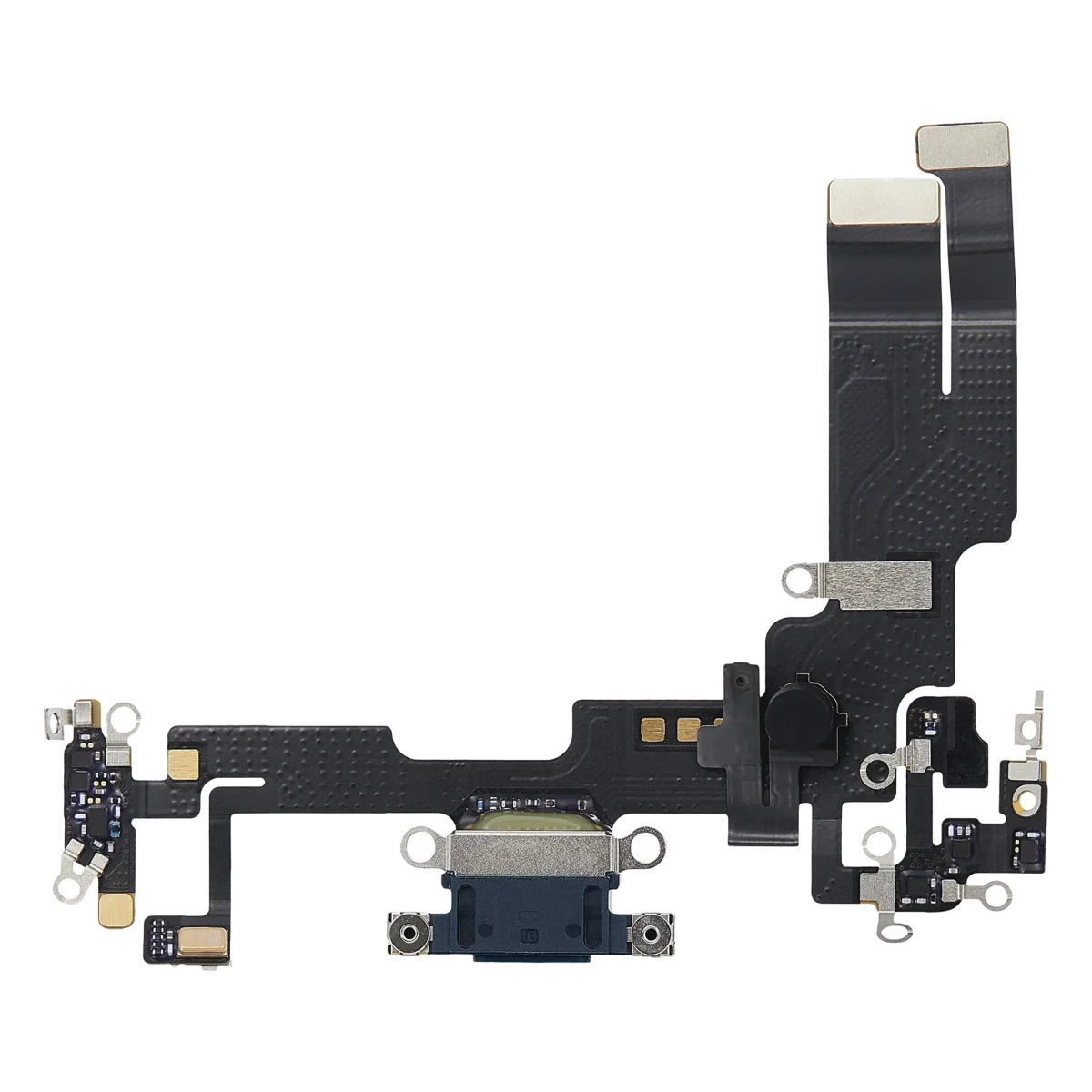Iphone 14 ile Uyumlu Şarj Portu Esnek Kablosu ile Uyumlu Kullanılmış  Çekme Geceyarısı