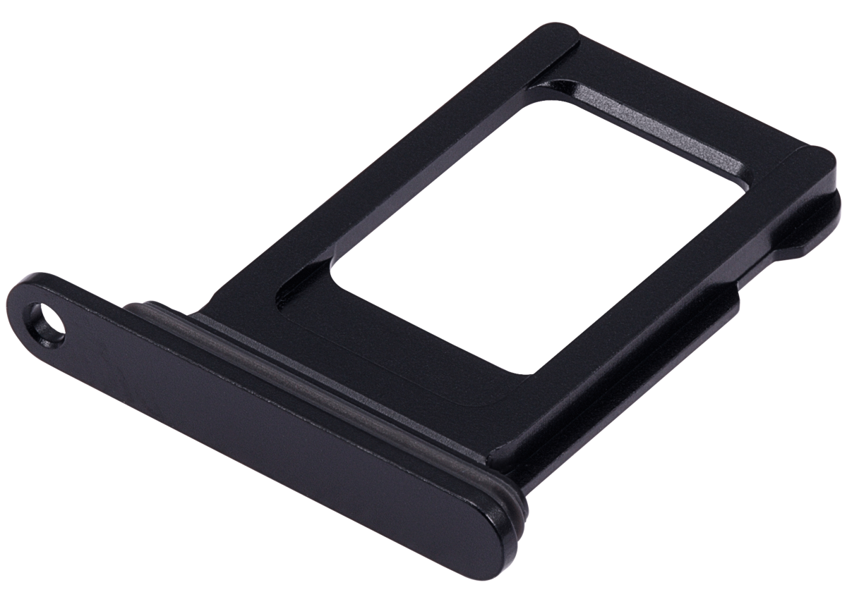 Iphone 15 Plus ile Uyumlu / 15 Plus ile Uyumlu Tek Sim Kart Tepsisi Siyah - Görsel 3