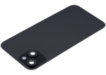 Iphone 15 Plus ile Uyumlu Arka Cam Çelik Plakalı Kablosuz NFC Şarj MagSafe Mıknatıs ve El Feneri Esnek ile Uyumlu Full Siyah - Görsel 4