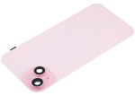 Iphone 15 Plus ile Uyumlu Arka Cam Çelik Plakalı Kablosuz NFC Şarj MagSafe Mıknatıs ve El Feneri Esnek ile Uyumlu  Rose - Görsel 4