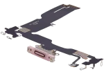Iphone 15 Plus ile Uyumlu Şarj Portu Esnek Kablosu Aftermarket Plus Rose ile Uyumlu - Görsel 4