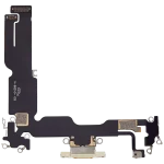 Iphone 15 Plus ile Uyumlu Şarj Portu Esnek Kablosu Plus Sarı ile Uyumlu - Görsel 3