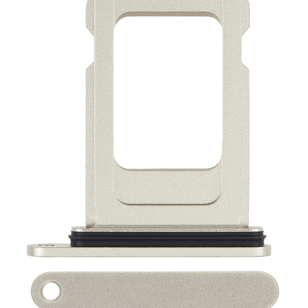 Iphone 15 Plus ile Uyumlu Tek Sim Kart Tepsisi / 15 Plus Sarı ile Uyumlu