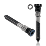 Iphone 15 Pro Max ile Uyumlu / 15 Pro Max ile Uyumlu Alt Vidalar Mavi Titanyum 6 ADET