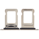 Iphone 15 Pro Max ile Uyumlu Çift Sim Kart Tepsisi / 15 Pro Max Doğal Titanyum ile Uyumlu - Görsel 2