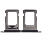 Iphone 15 Pro Max ile Uyumlu Çift Sim Kart Tepsisi / 15 Pro Max Mavi Titanyum ile Uyumlu - Görsel 2