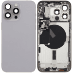 Iphone 15 Pro Max ile Uyumlu Kasa Bileşenler Önceden Takılmış Uluslararası Sürüm ile Uyumlu Kasa Kasa Doğal Titanyum - Görsel 2