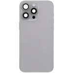 Iphone 15 Pro Max ile Uyumlu Kasa Bileşenler Önceden Takılmış Uluslararası Sürüm ile Uyumlu Kasa Kasa Doğal Titanyum - Görsel 3