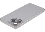 Iphone 15 Pro Max ile Uyumlu Kasa Bileşenler Önceden Takılmış Uluslararası Sürüm ile Uyumlu Kasa Kasa Doğal Titanyum - Görsel 5