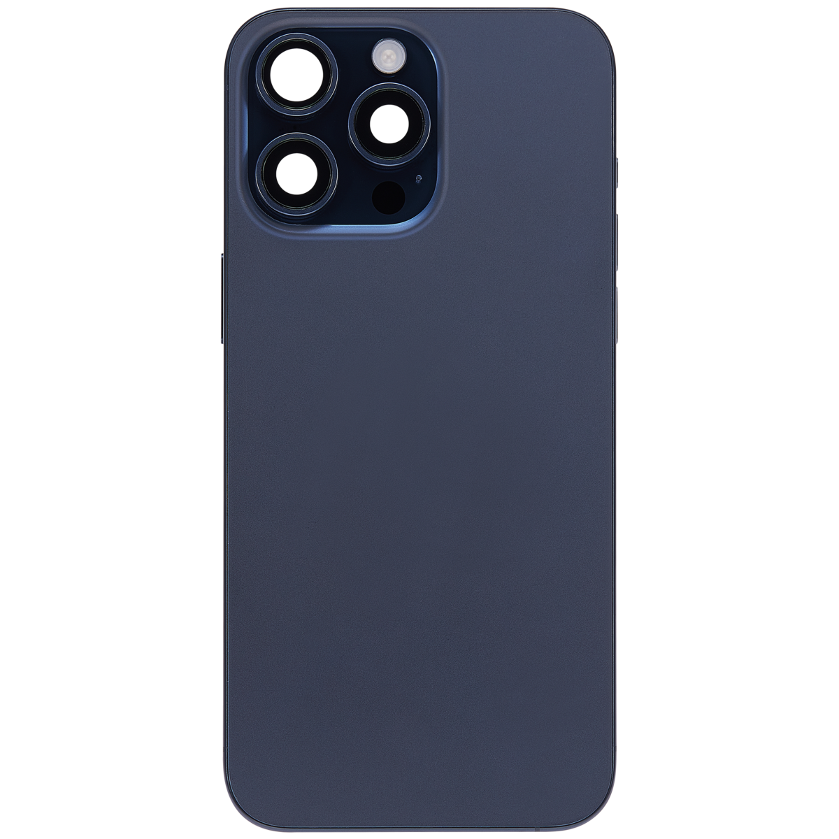 Iphone 15 Pro Max ile Uyumlu Kasa Bileşenler Önceden Takılmış Uluslararası Sürüm ile Uyumlu Kasa Kasa Mavi Titanyum - Görsel 3