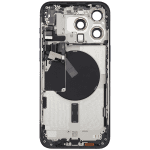 Iphone 15 Pro Max ile Uyumlu Kasa Bileşenler Önceden Takılmış Uluslararası Sürüm ile Uyumlu Kasa Kasa Mavi Titanyum - Görsel 4