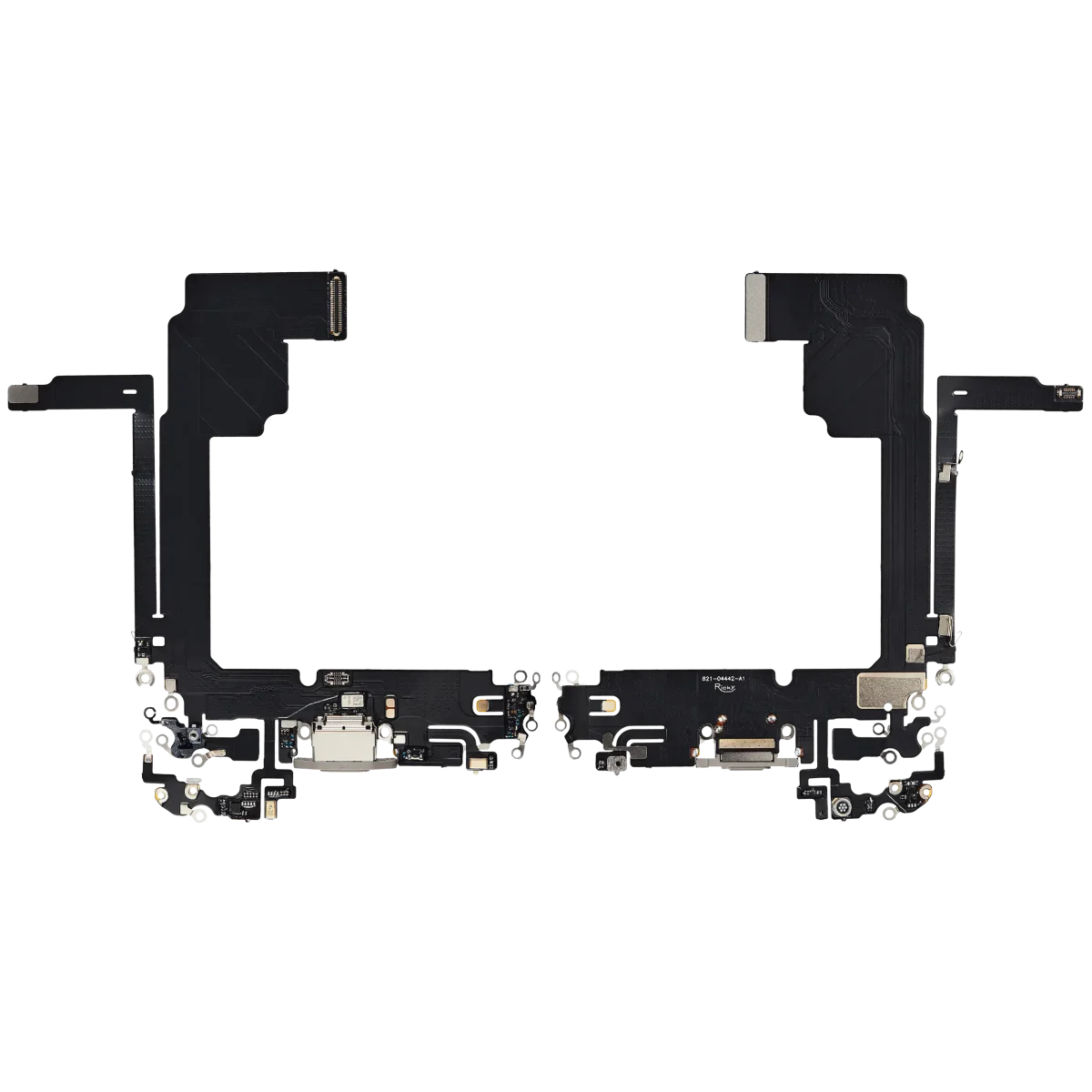 Iphone 15 Pro Max ile Uyumlu Şarj Portu Esnek Kablosu Aftermarket Plus Doğal Titanyum ile Uyumlu - Görsel 2