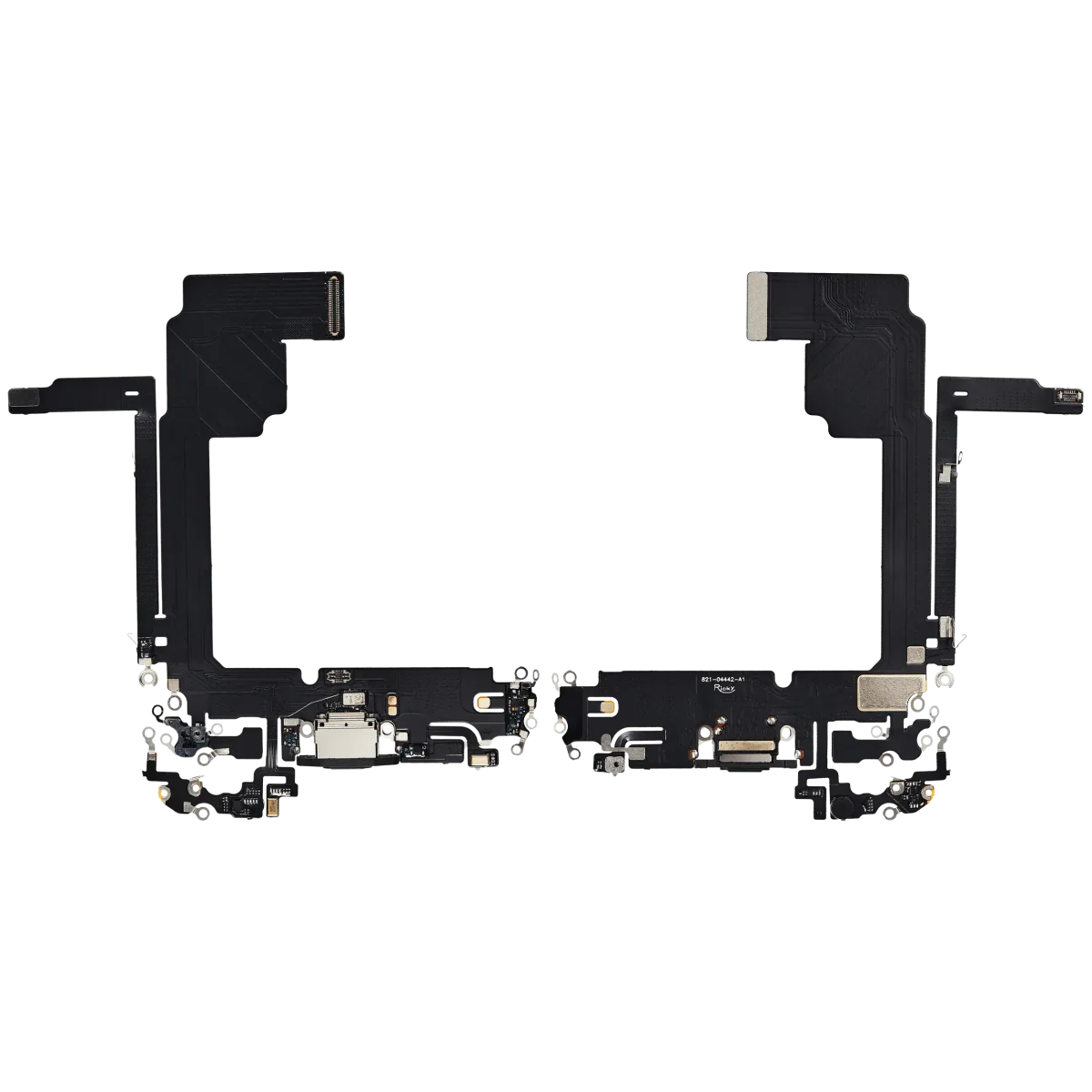 Iphone 15 Pro Max ile Uyumlu Şarj Portu Esnek Kablosu Aftermarket Plus Siyah Titanyum ile Uyumlu - Görsel 2