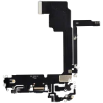 Iphone 15 Pro Max ile Uyumlu Şarj Portu Esnek Kablosu Plus Mavi Titanyum ile Uyumlu - Görsel 3