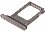 Iphone 15 Pro Max ile Uyumlu Tek Sim Kart Tepsisi / 15 Pro Max Doğal Titanyum ile Uyumlu - Görsel 3