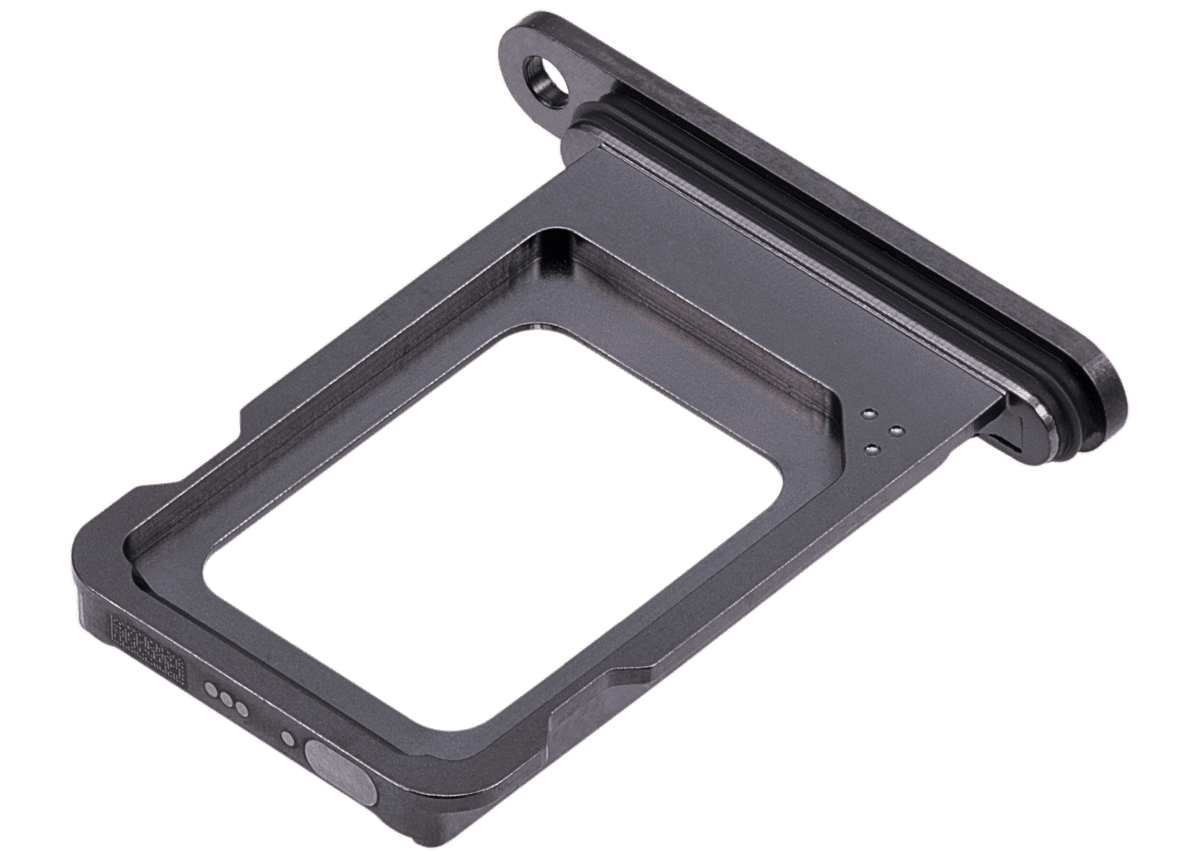 Iphone 15 Pro Max ile Uyumlu Tek Sim Kart Tepsisi / 15 Pro Max Mavi Titanyum ile Uyumlu - Görsel 4