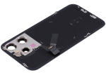 Iphone 15 Pro ile Uyumlu Arka Cam Çelik Plakalı Kablosuz NFC Şarj MagSafe Mıknatıs ve El Feneri Esnek ile Uyumlu Full Beyaz Titanyum - Görsel 5