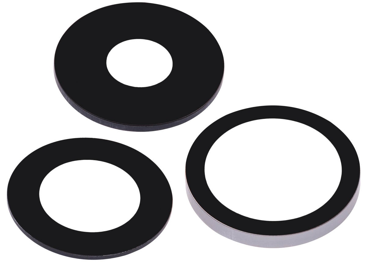 Iphone 15 Pro ile Uyumlu Arka Kamera Servis Paket Orjinal Ürün Lensi Sadece Cam Yapışkanlı 3 Parça Set Aftermarket Plus ile Uyumlu - Görsel 3