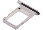 Iphone 15 Pro ile Uyumlu Çift Sim Kart Tepsisi / 15 Pro Max Beyaz Titanyum ile Uyumlu - Görsel 5