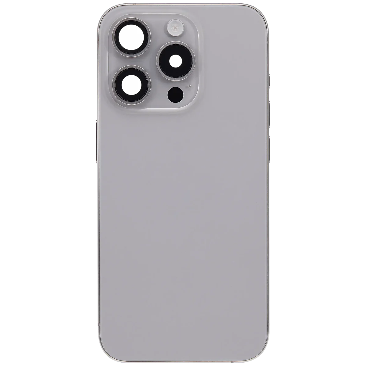 Iphone 15 Pro ile Uyumlu Kasa Bileşenler Önceden Takılmış Uluslararası Sürüm ile Uyumlu Kasa Kasa Doğal Titanyum - Görsel 3