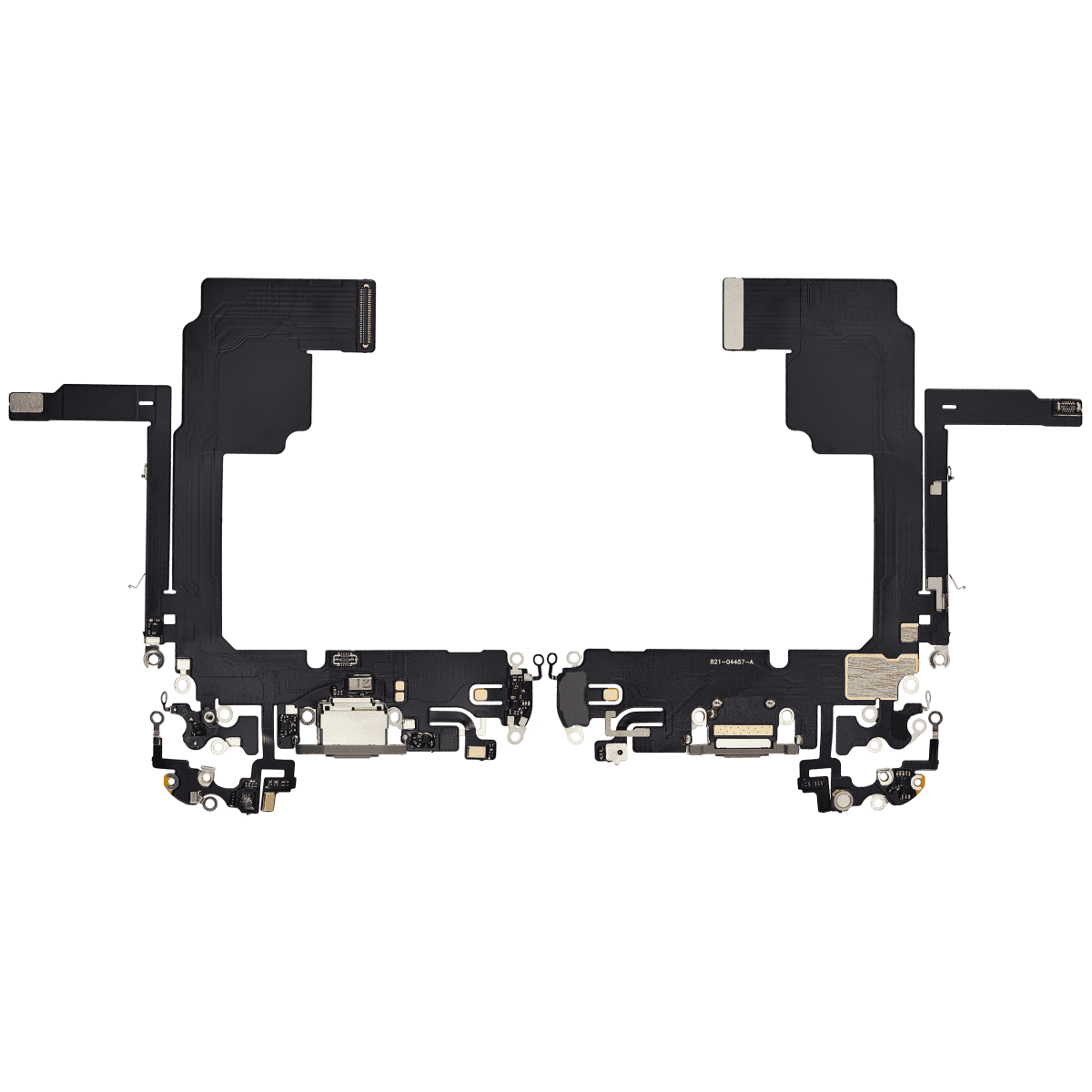 Iphone 15 Pro ile Uyumlu Şarj Portu Esnek Kablosu Aftermarket Plus Doğal Titanyum ile Uyumlu - Görsel 2