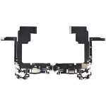 Iphone 15 Pro ile Uyumlu Şarj Portu Esnek Kablosu Aftermarket Plus Mavi Titanyum ile Uyumlu - Görsel 2