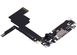 Iphone 15 Pro ile Uyumlu Şarj Portu Esnek Kablosu Premium Doğal Titanyum ile Uyumlu - Görsel 3