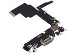 Iphone 15 Pro ile Uyumlu Şarj Portu Esnek Kablosu Premium Doğal Titanyum ile Uyumlu - Görsel 4