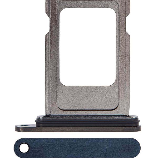 Iphone 15 Pro ile Uyumlu Tek Sim Kart Tepsisi / 15 Pro Max Mavi Titanyum ile Uyumlu