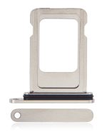 Iphone 15 Pro ile Uyumlu Tek Sim Kart Tepsisi / 15 Pro Max ile Uyumlu Beyaz Titanyum