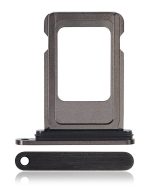 Iphone 15 Pro ile Uyumlu Tek Sim Kart Tepsisi / 15 Pro Max ile Uyumlu Siyah Titanyum