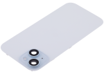 Iphone 15 ile Uyumlu Arka Cam Çelik Plakalı Kablosuz NFC Şarj MagSafe Mıknatıs ve El Feneri Esnek ile Uyumlu Full Mavi - Görsel 4