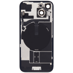 Iphone 15 ile Uyumlu Arka Cam Çelik Plakalı Kablosuz NFC Şarj MagSafe Mıknatıs ve El Feneri Esnek ile Uyumlu Full Sarı - Görsel 3