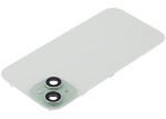 Iphone 15 ile Uyumlu Arka Cam Çelik Plakalı Kablosuz NFC Şarj MagSafe Mıknatıs ve El Feneri Esnek ile Uyumlu Full Yeşil - Görsel 4