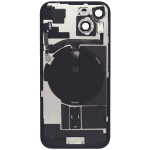 Iphone 15 ile Uyumlu Arka Cam Çelik Plakalı Kablosuz NFC Şarj MagSafe Mıknatıs ve El Feneri Esnek ile Uyumlu  Sarı - Görsel 2