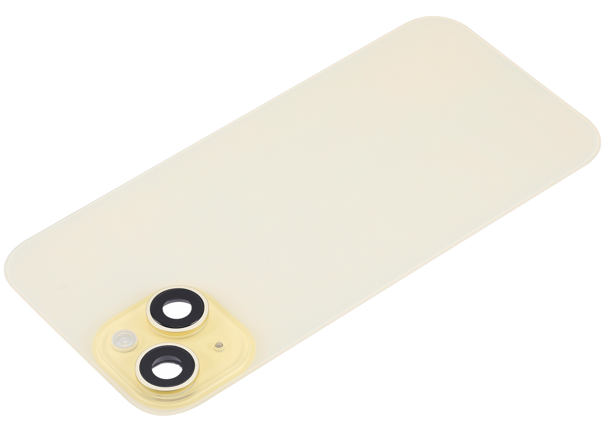 Iphone 15 ile Uyumlu Arka Cam Çelik Plakalı Kablosuz NFC Şarj MagSafe Mıknatıs ve El Feneri Esnek ile Uyumlu  Sarı - Görsel 3