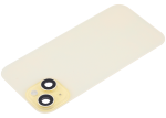 Iphone 15 ile Uyumlu Arka Cam Çelik Plakalı Kablosuz NFC Şarj MagSafe Mıknatıs ve El Feneri Esnek ile Uyumlu  Sarı - Görsel 3