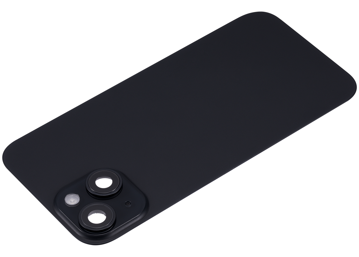 Iphone 15 ile Uyumlu Arka Cam Çelik Plakalı Kablosuz NFC Şarj MagSafe Mıknatıs ve El Feneri Esnek ile Uyumlu  Siyah - Görsel 3