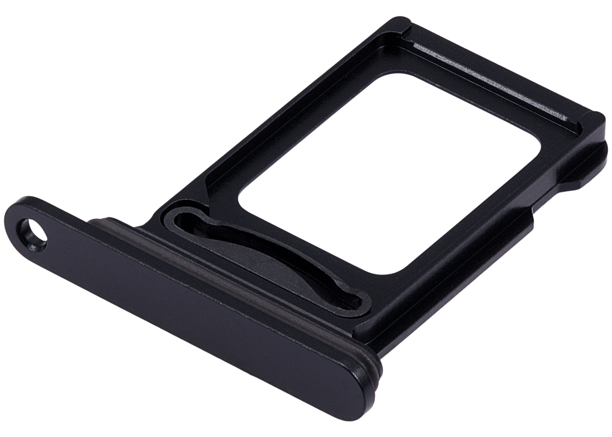 Iphone 15 ile Uyumlu Çift Sim Kart Tepsisi / 15 Plus Siyah ile Uyumlu - Görsel 3