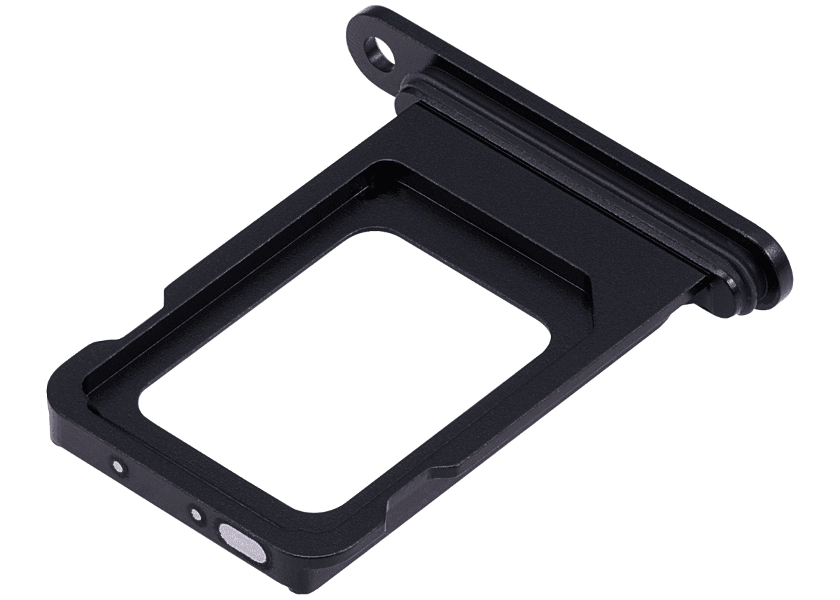 Iphone 15 ile Uyumlu Çift Sim Kart Tepsisi / 15 Plus Siyah ile Uyumlu - Görsel 4