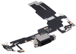 Iphone 15 ile Uyumlu Şarj Portu Esnek Kablosu Aftermarket Plus Siyah ile Uyumlu - Görsel 3