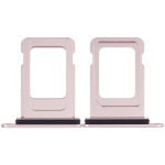 Iphone 15 ile Uyumlu Tek Sim Kart Tepsisi / 15 Plus ile Uyumlu Rose - Görsel 2
