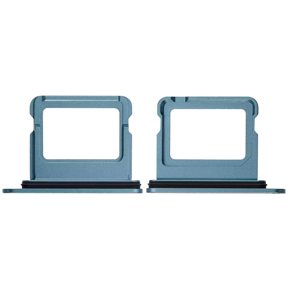 Iphone 16 Plus ile Uyumlu / 16 Plus ile Uyumlu Tek Sim Kart Tepsisi Teal - Görsel 2
