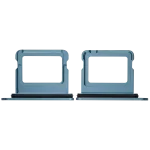 Iphone 16 Plus ile Uyumlu / 16 Plus ile Uyumlu Tek Sim Kart Tepsisi Teal - Görsel 2