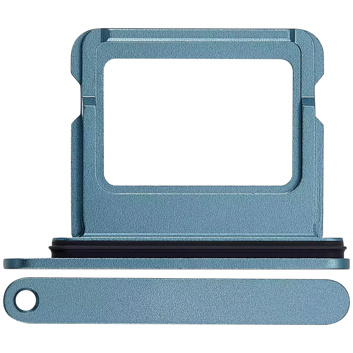 Iphone 16 Plus ile Uyumlu / 16 Plus ile Uyumlu Tek Sim Kart Tepsisi Teal