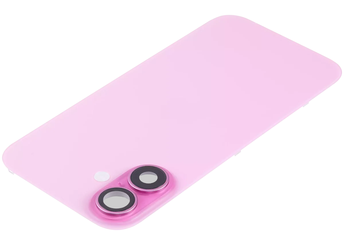 Iphone 16 Plus ile Uyumlu Arka Cam Çelik Plakalı Kablosuz NFC Şarj MagSafe Mıknatıs ve El Feneri Esnek ile Uyumlu Full Rose - Görsel 5