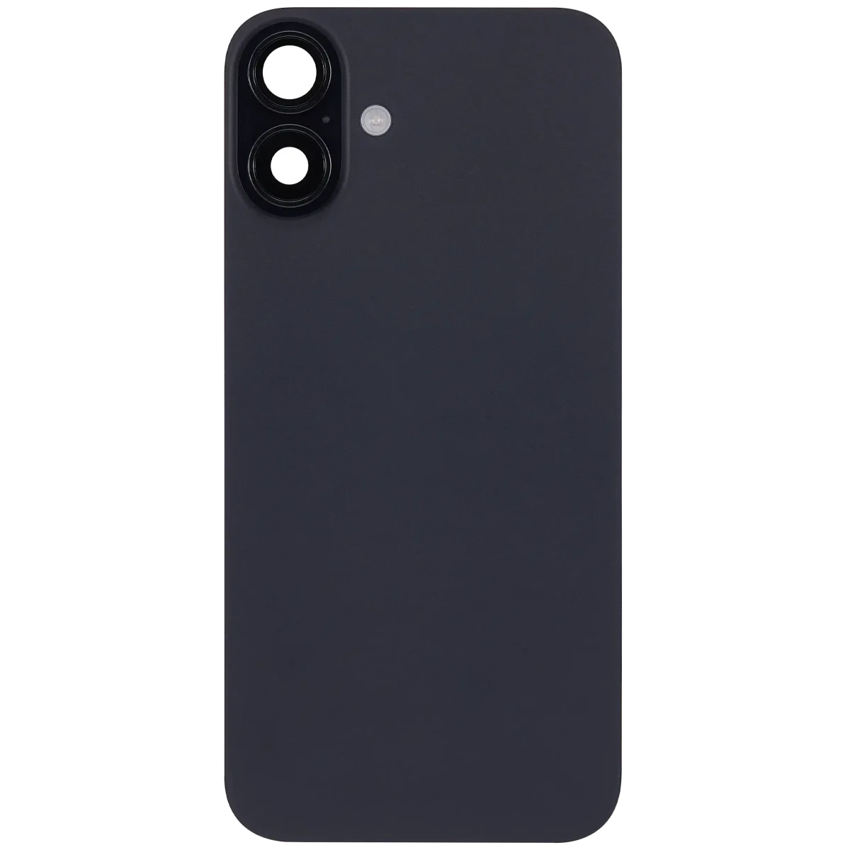 Iphone 16 Plus ile Uyumlu Arka Cam Çelik Plakalı Kablosuz NFC Şarj MagSafe Mıknatıs ve El Feneri Esnek ile Uyumlu Full  Siyah - Görsel 3