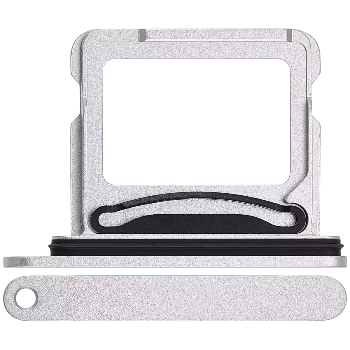 Iphone 16 Plus ile Uyumlu Çift Sim Kart Tepsisi / 16 Plus Beyaz ile Uyumlu