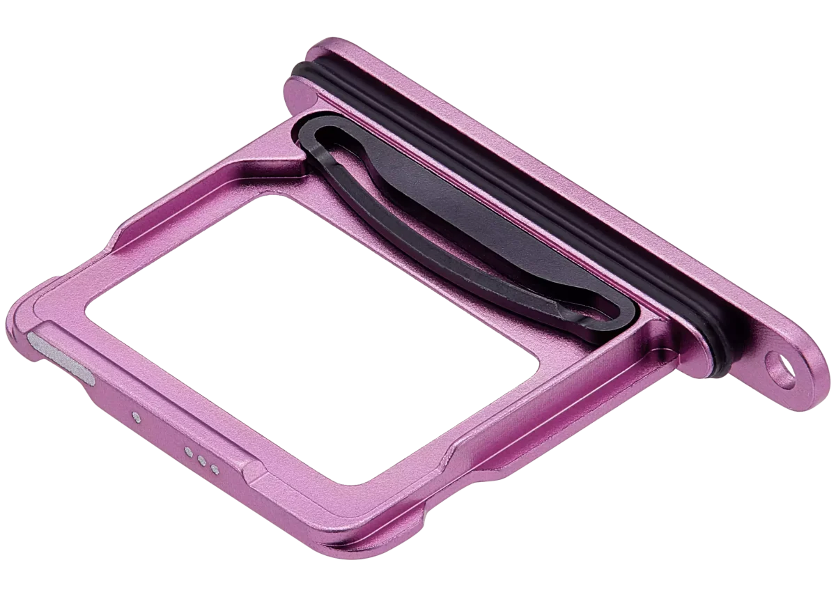 Iphone 16 Plus ile Uyumlu Çift Sim Kart Tepsisi / 16 Plus Rose ile Uyumlu - Görsel 4